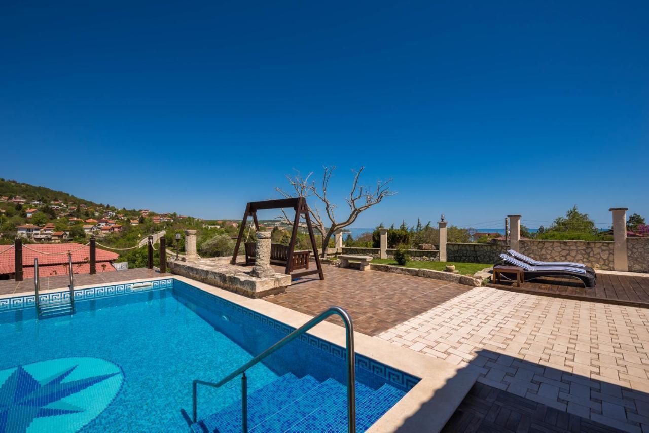 Villa Cook With Sea View - Heated Pool - At بالشيك المظهر الخارجي الصورة